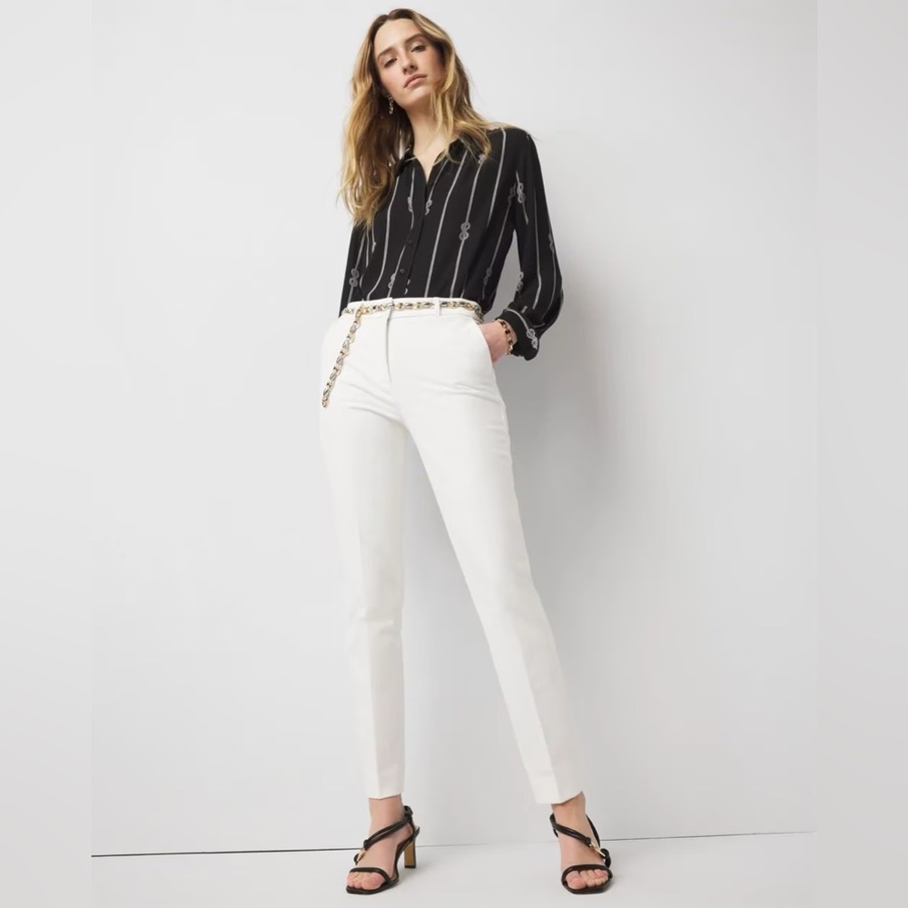WHBM Elle Slim Ankle Comfort Stretch Pants